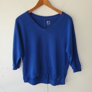 JCPenny Shirt Women's Size MP Blue